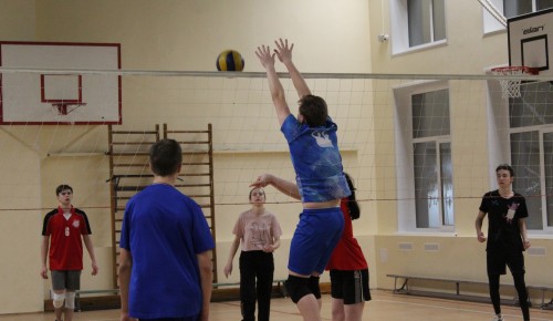 В школе №46 Обручевского района прошел Кубок старшей школы по волейболу