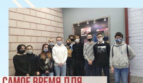 Ученики школы №1536 посетили «Московскую молодежную антинаркотическую площадку»