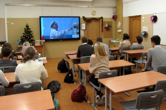 Ученики школы №1212 приняли участие в игре КиноТайм проекта «Московское кино в школе»