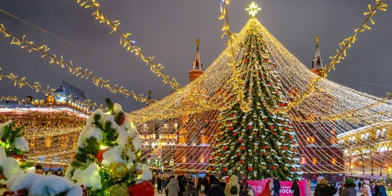 В столице продолжат работу 18 катков фестиваля «Путешествие в Рождество»