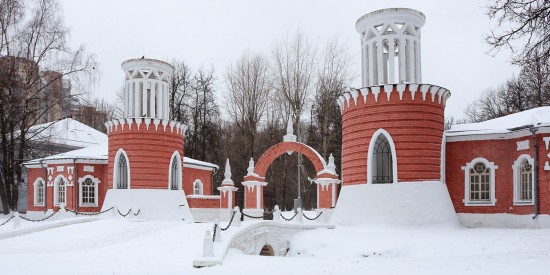 Необычную зимнюю фотосессию можно устроить в Воронцовском парке