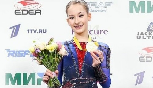 Воспитанница «Хрустального» победила на Первенстве России по фигурному катанию