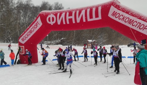 Команда ГБУ ЦСД «Орион» приняла участие в окружных соревнованиях по лыжным гонкам