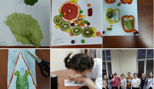 Для студентов Образовательного комплекса «Юго-Запад» провели мастер-класс «Food Art»