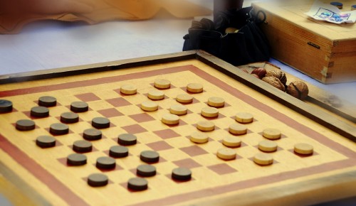 Спортсмены Котловки приняли участие в окружных отборочных соревнованиях по шашкам