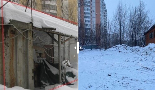 На улице Дмитрия Ульянова двор освободили от незаконных складов
