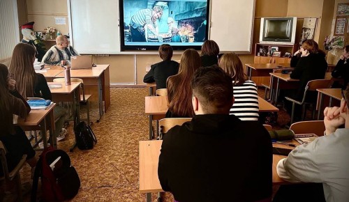 В школе №1103 в рамках проекта «Московское кино в школе» показали фильм «Алые паруса»