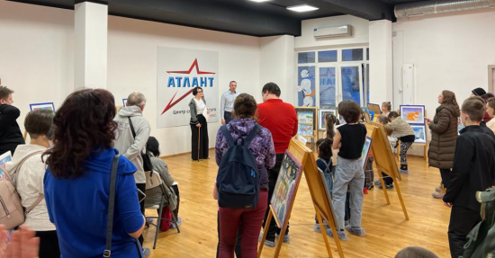 Центр «Атлант» подвел итоги конкурса рисунков «Зимушка-зима»