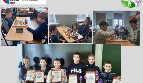 В школе №536 прошли районные соревнования по шахматам