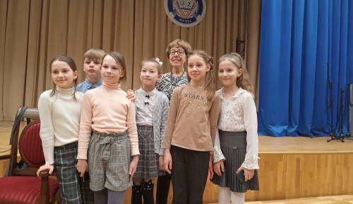 Воспитанники школы №1534 пообщались с автором детских книг Мариной Бородицкой