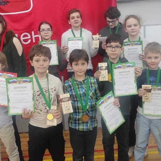 Спортсмены из Академического района стали победителями на окружных соревнованиях по шахматам