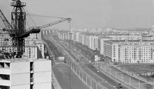 Главархив рассказал о строительстве жилых массивов в столице в 1960-х