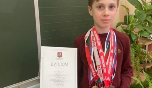 Каратист школы №1948 стал победителем в Первенстве города Москвы