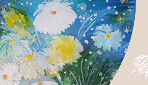 Галерея «Листок» приглашает 9 апреля на мастер-класс по росписи шелка