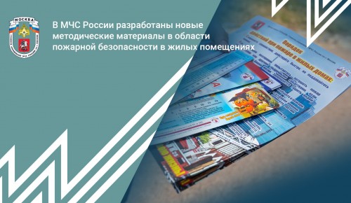 В МЧС России разработаны новые методические материалы в области пожарной безопасности в жилых помещениях