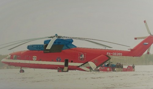 Учение по ликвидации возможных последствий весеннего половодья провели в Троицком и Новомосковском округе