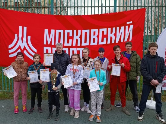Команда ЦСМ «Коньково» стала призером окружных соревнований по комплексной эстафете ГТО