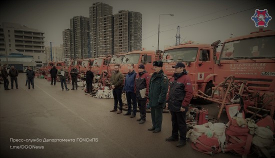 Сводный отряд по тушению природных пожаров  готов к весенне-летнему пожароопасному периоду