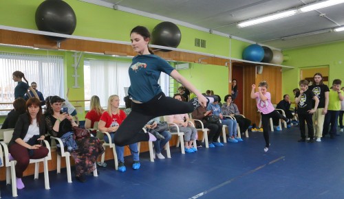 Мастер-класс по прыжковой акробатике в «Меридиане»