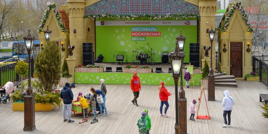 На площадке фестиваля «Московская весна» в Черемушках до 10 мая будет работать поварская школа