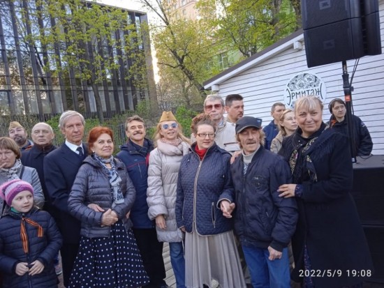 Участники танцевального коллектива «Эврика-Бутово» поучаствовали в бале Победы