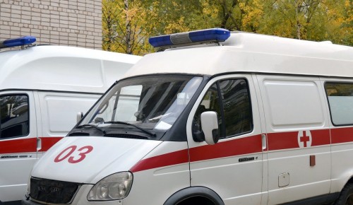 На подстанции скорой помощи в Щербинке заканчивают фасадные работы
