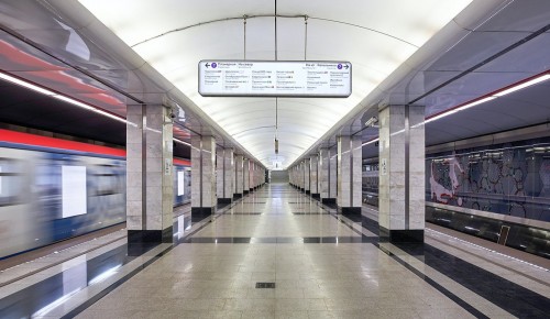 На станции МЦК «Площадь Гагарина» появится цифровое обозначение выходов