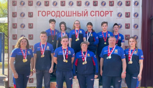 Спортсмены отделения «Самбо-70» из Ясенева стали призерами чемпионата Москвы по городошному спорту 