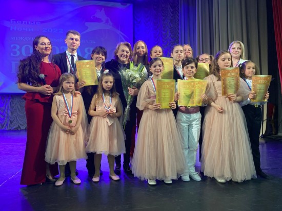 Воспитанники студии «Звёздная Академия» приняли участие во Всероссийском конкурсе «Белые ночи»
