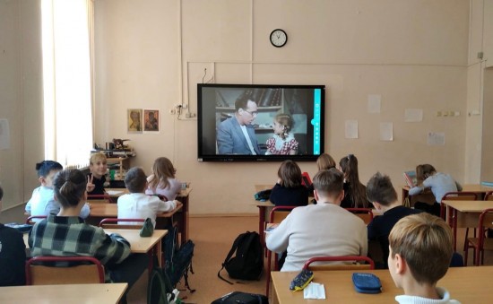 Ученики школы №1536 посмотрели 9 советских кинофильмов
