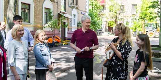 Собянин обсудил с жителями дальнейшее развитие районов Сокол и Аэропорт