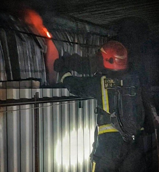 В Обручевском районе потушен пожар