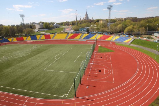 Москвичи могут воспользоваться стадионом Московского дворца пионеров