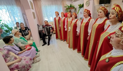 В филиале «Северное Бутово» ТЦСО «Бутово» прошел концерт ансамбля «Сударушка»