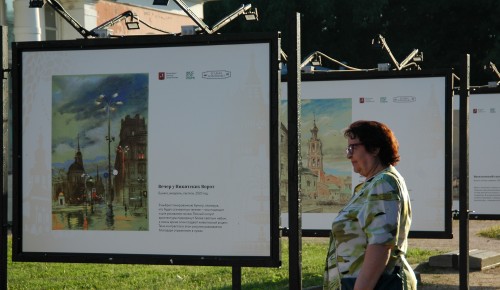 Выставка «Виды Москвы в рисунках Андрея Ноарова» в Воронцовском парке