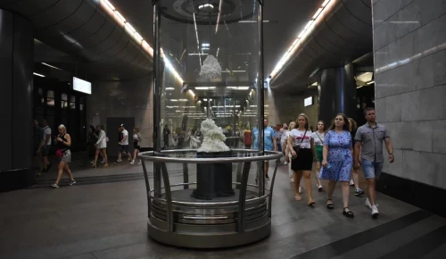 На станции метро «Воробьевы горы» представили предметы экодизайна