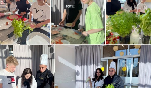 Ученики комплекса «Юго-Запад» поучаствовали в кулинарном мастер-классе в ЦМД «Ломоносовский»