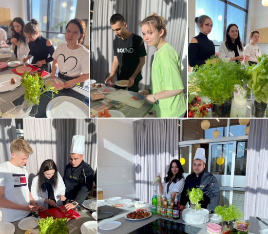 Ученики комплекса «Юго-Запад» поучаствовали в кулинарном мастер-классе в ЦМД «Ломоносовский»