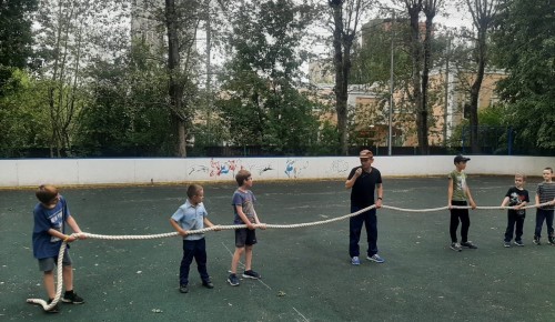 В «Ратмире» состоялась спортивная программа «Игры моего двора»