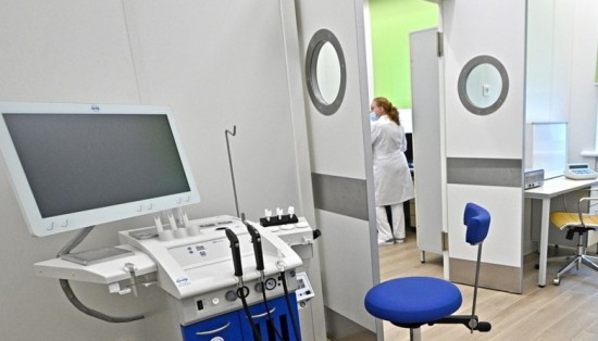 Новый корпус частной клиники в Котловке готов на 25%