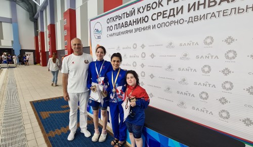 Воспитанница «Самбо-70» победила на соревнованиях на Кубок Республики Беларусь по плаванию