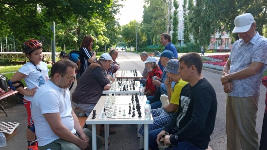 В парке «Сосенки» прошел шахматный турнир «Король Котловки»