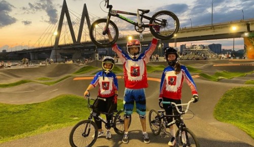 Спортсмены из ГБУ «Московская академия велосипедного спорта» взяли призы на Всероссийских уличных играх в Казани