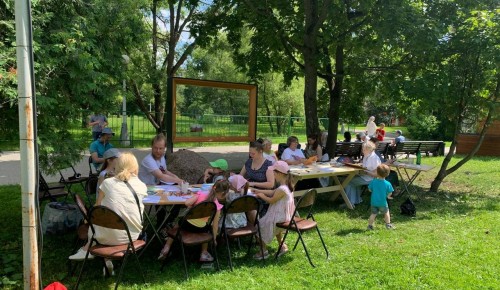 Сотрудники Библиотеки Данте провели мероприятия для детей в Воронцовском парке