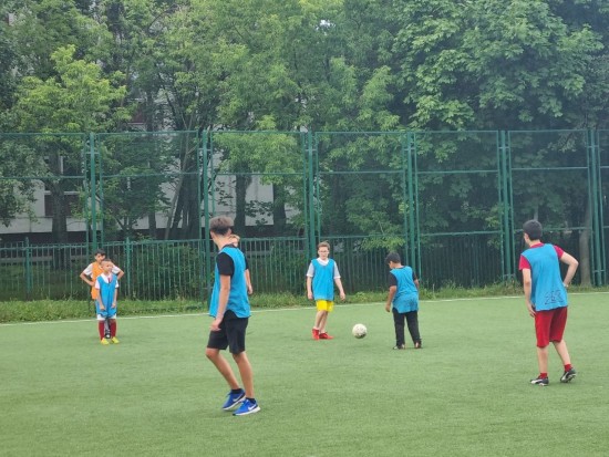 ЦСМ «Коньково» организует для детей летние футбольные тренировки