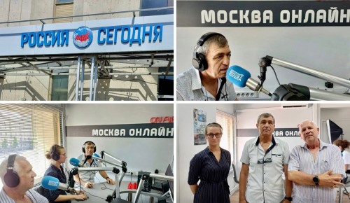 Специалист образовательного комплекса «Юго-Запад» принял участие в шоу «Москва-онлайн»