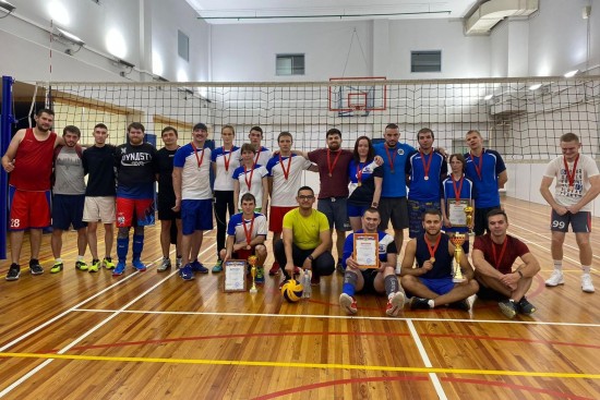 Команда Зюзина заняла 1 место в соревнованиях по волейболу для лиц с нарушением слуха