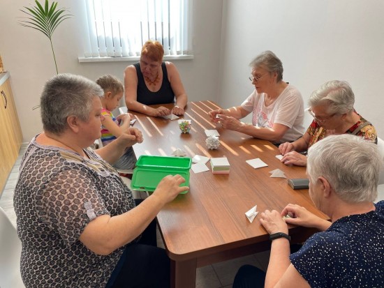 В ЦМД «Котловка» прошел первый мастер-класс нового клуба «Модульное оригами»