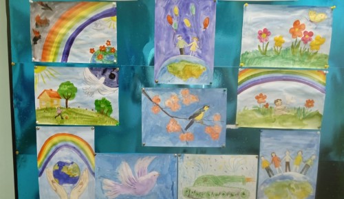 Выставка детских рисунков «Нам нужен мир!» открылась в центре «Орион»
