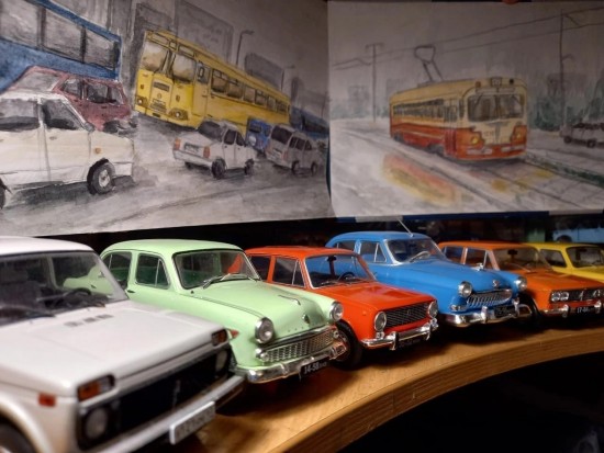 В КЦ «Лира» открылась выставка коллекции моделей советских ретроавтомобилей